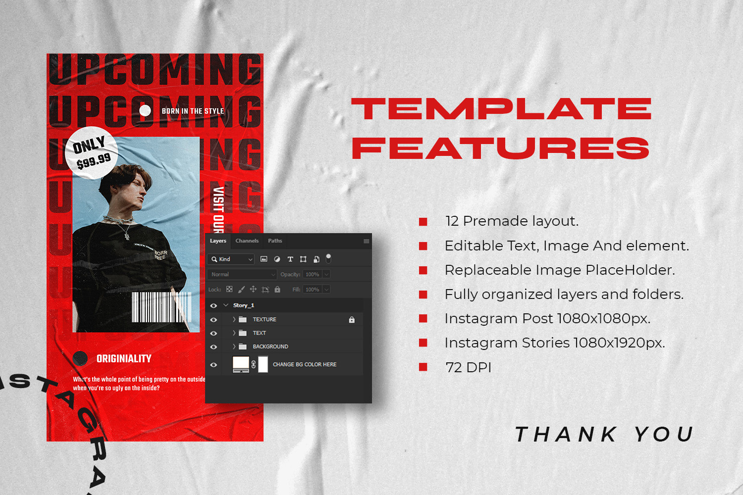 Grefy Instagram Template Grefy Instagram Template
