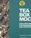 Box with Tea Mockup