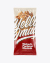 Clear Plastic Pack w/ Walnuts Mockup