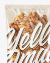 Clear Plastic Pack w/ Walnuts Mockup