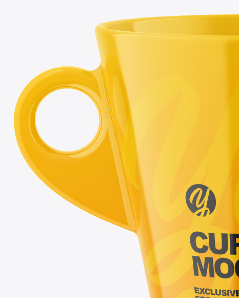 Two Glossy Cups Mockup