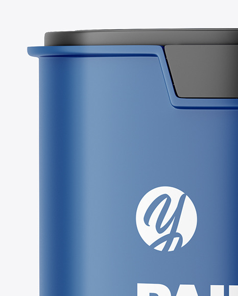 Matte Paint Bucket Mockup