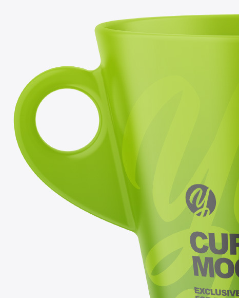 Two Matte Cups Mockup