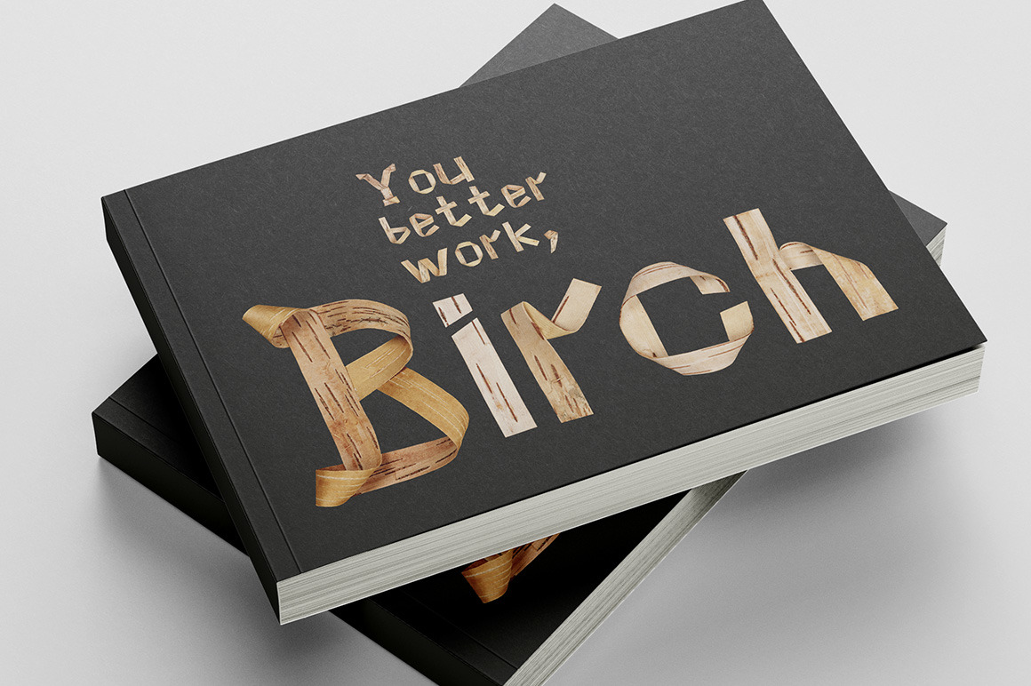 Birch Curl Font Birch Curl Font