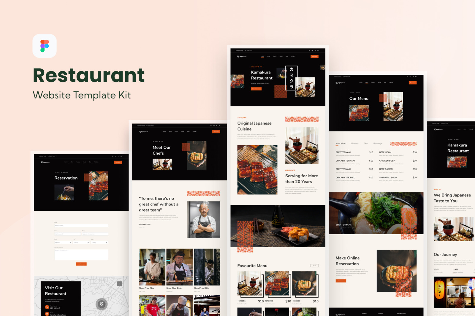 Restaurant Website Template Restaurant Website Template