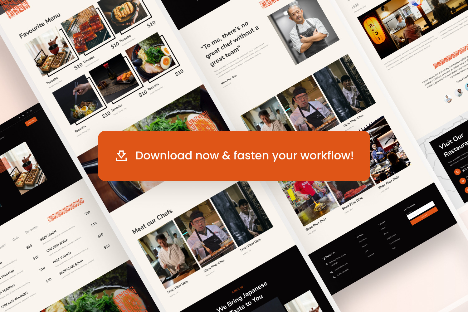 Restaurant Website Template Restaurant Website Template