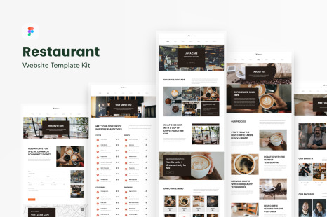 Restaurant and Cafe Website Template - Chef