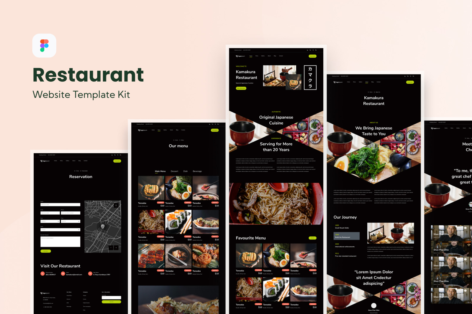 Restaurant Website Template Restaurant Website Template