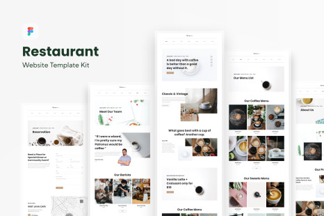 Restaurant and Cafe Website Template - Chef