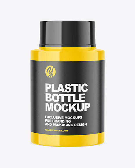 Plastic Bottle Mockup