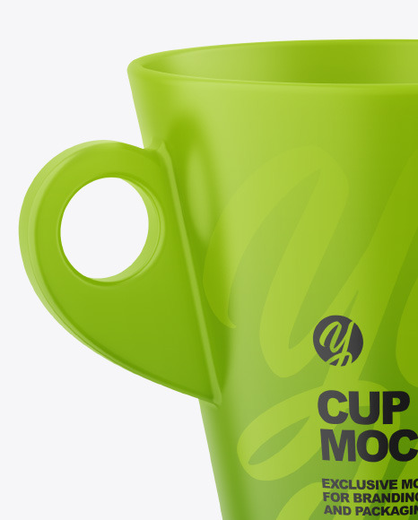 Two Matte Cups Mockup