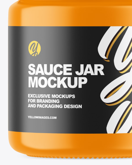 Glossy Jar Mockup