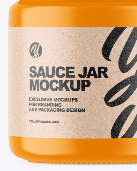Glossy Jar Mockup