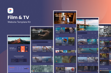 Film & TV Provider Website Template - Provider