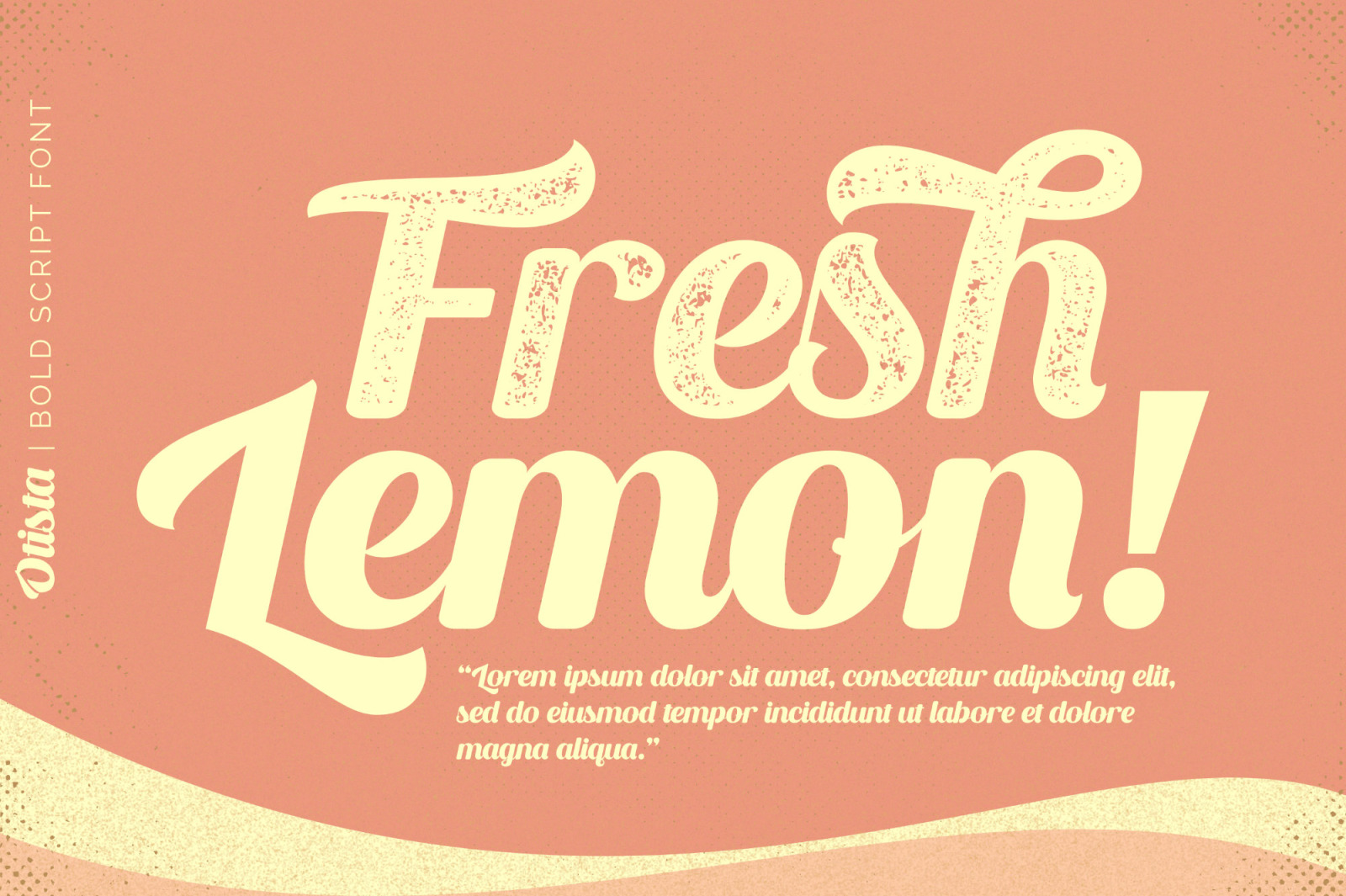 Otista | Bold Script Font Otista | Bold Script Font