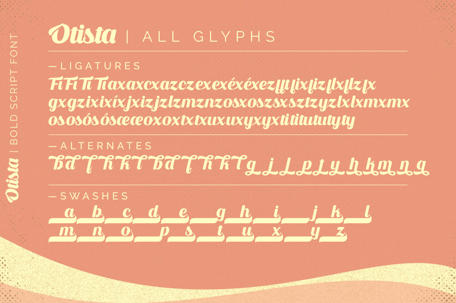 Otista | Bold Script Font Otista | Bold Script Font