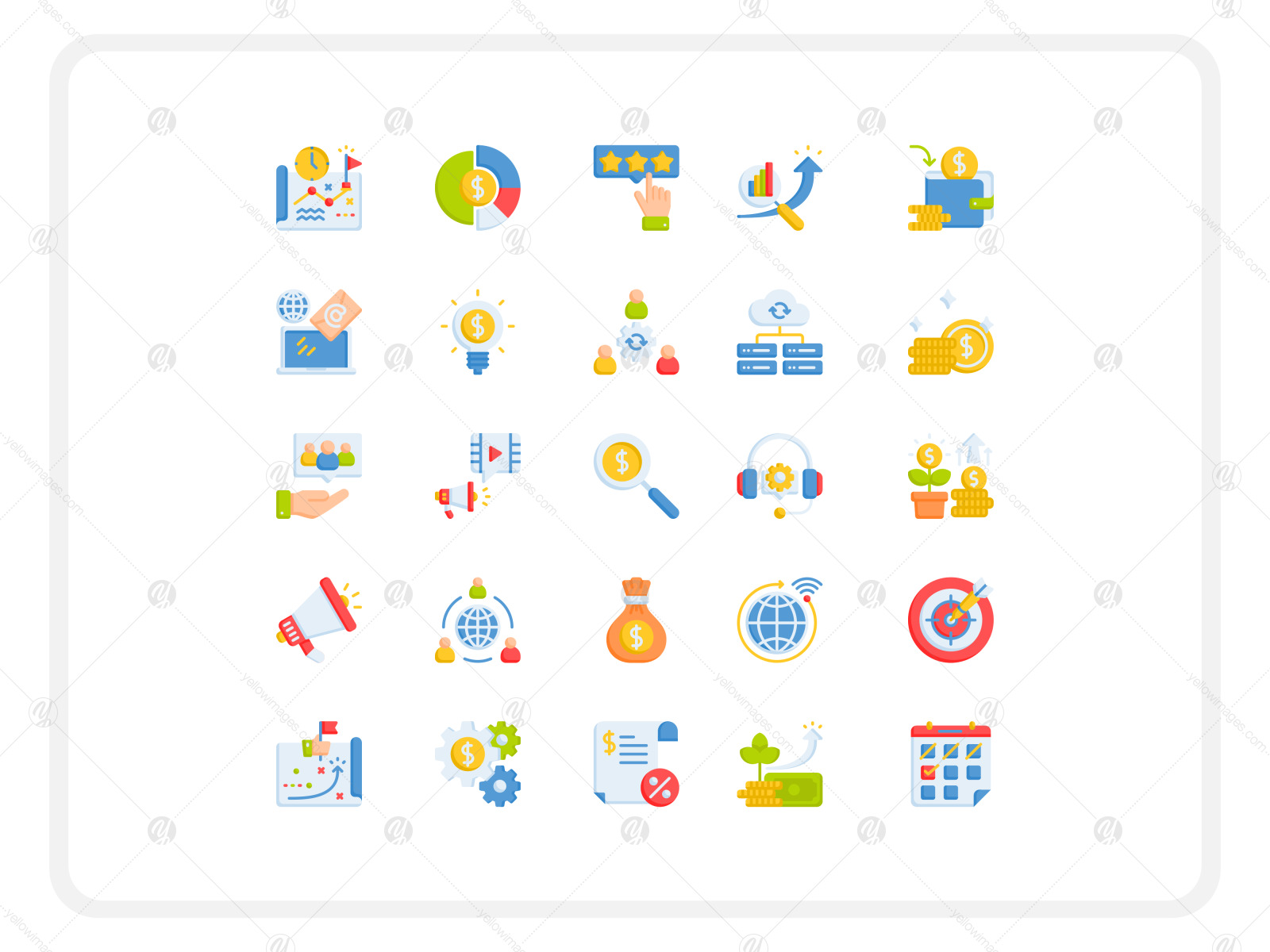 Marketing And Growth Icons Pack Marketing And Growth Icons Pack