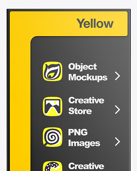 Wayfinding Stand Mockup