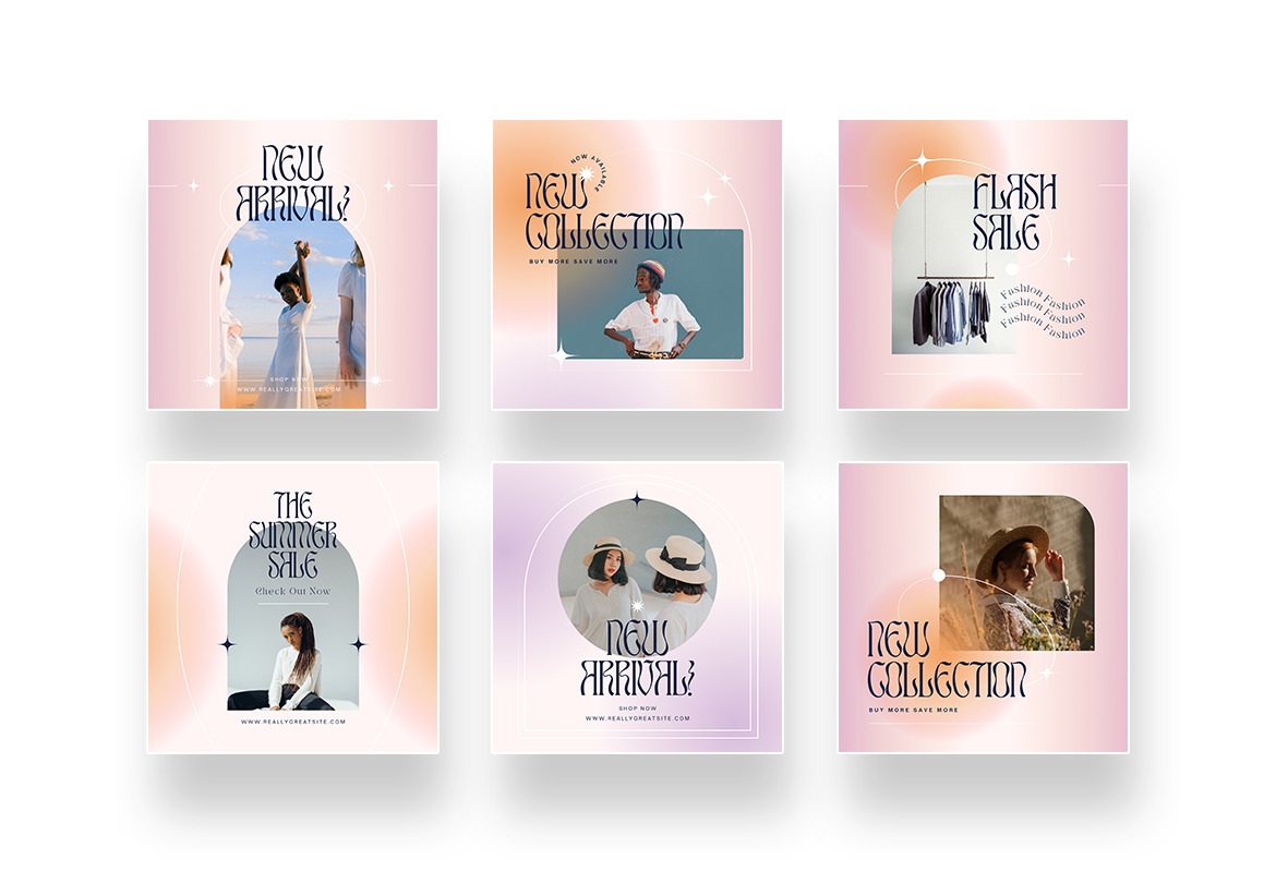 Gradient Fashion Sale Canva