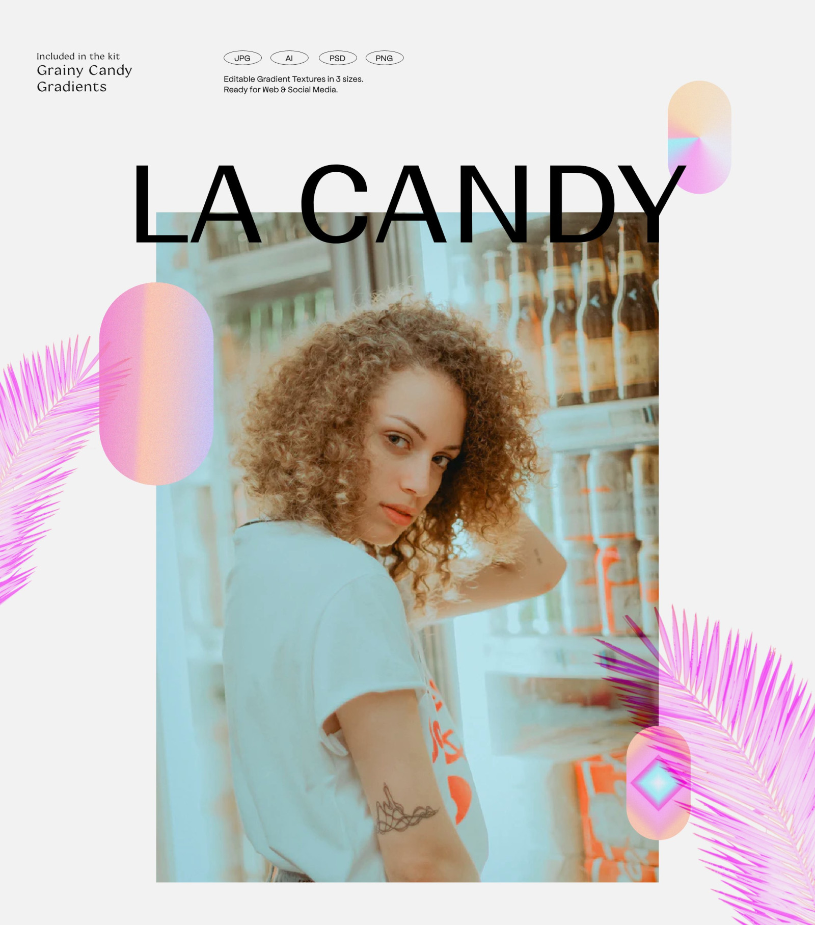 BUNDLE - LA Candy Gradients &amp; Shapes