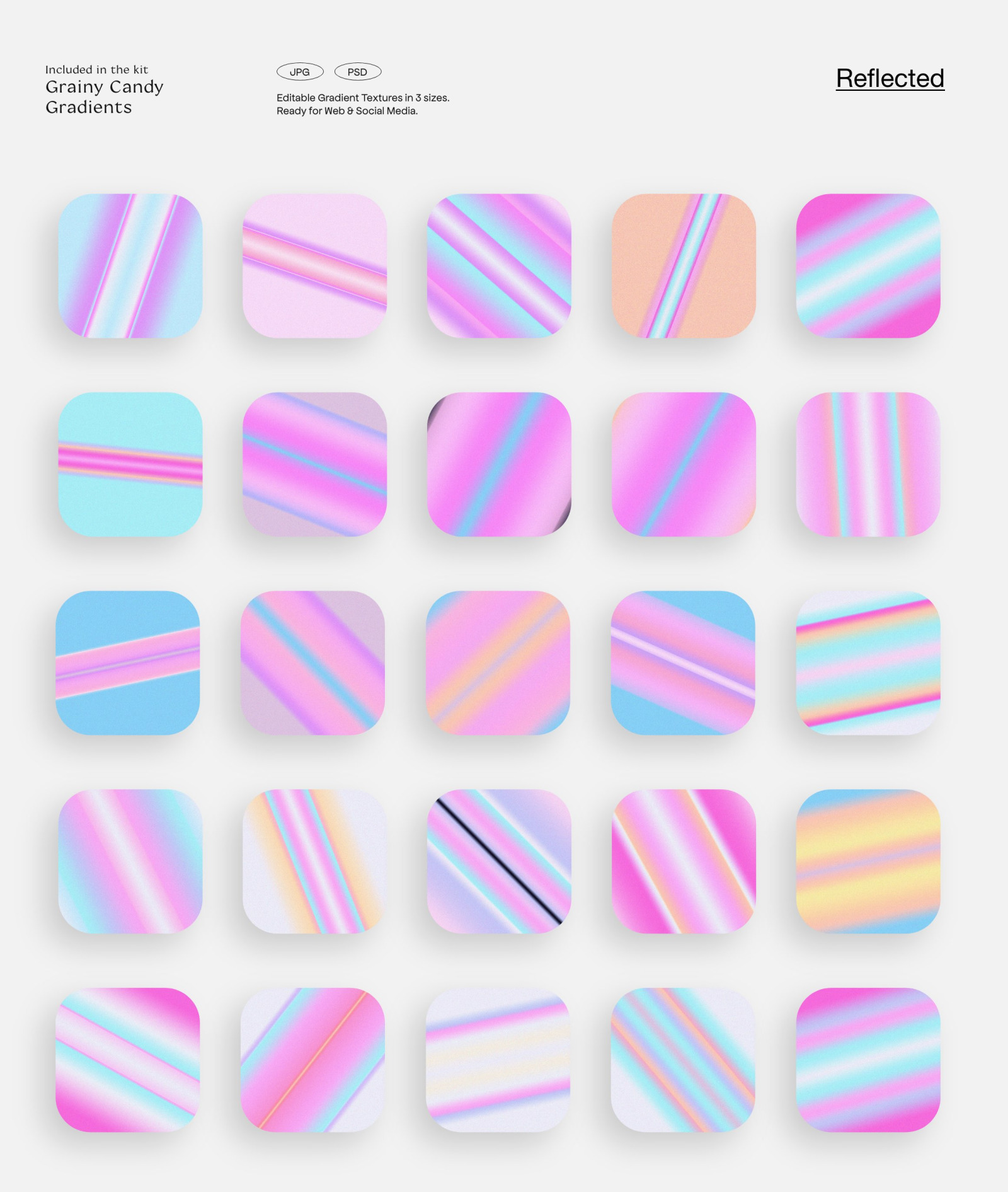 BUNDLE - LA Candy Gradients &amp; Shapes