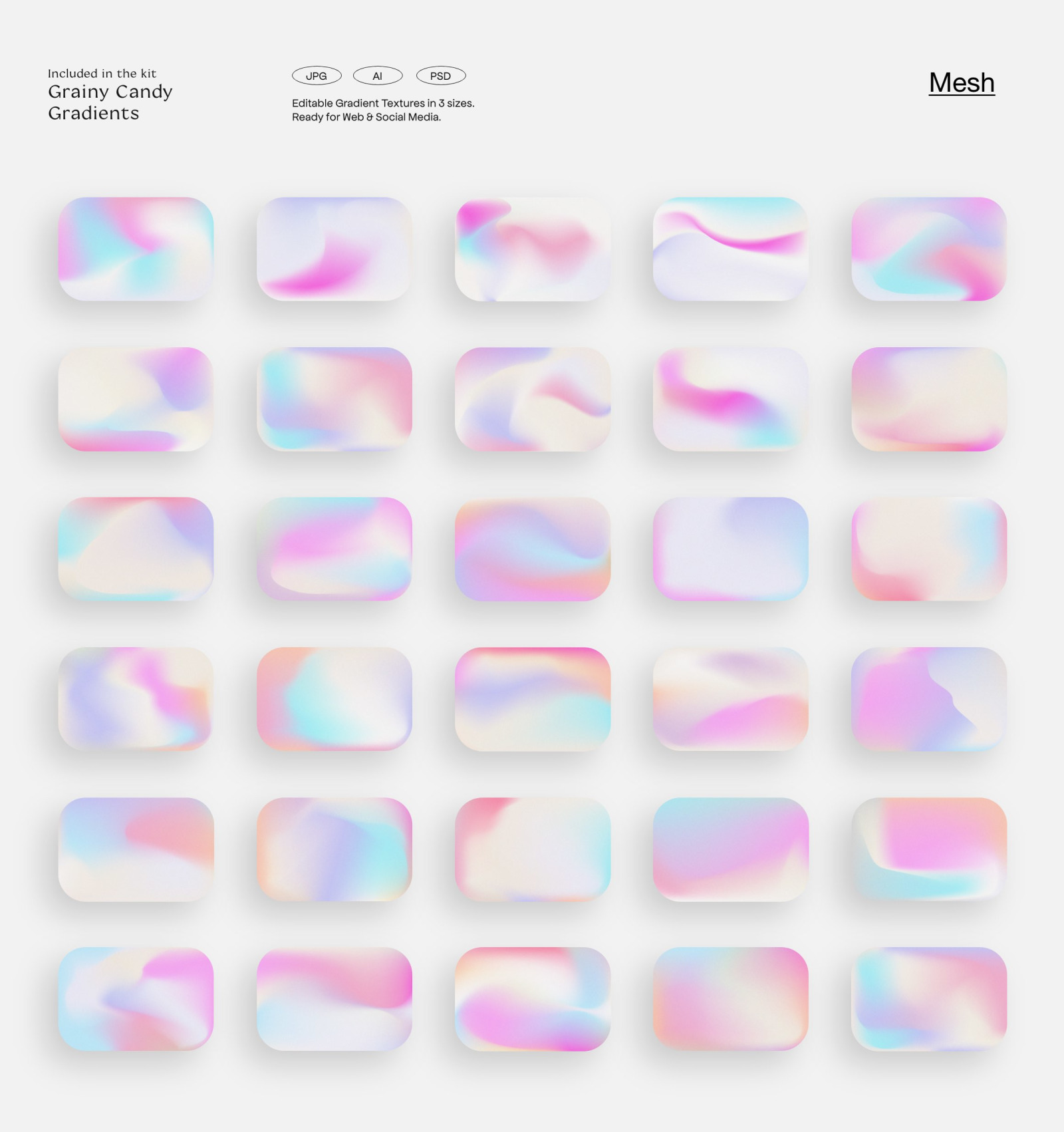 BUNDLE - LA Candy Gradients & Shapes BUNDLE - LA Candy Gradients & Shapes