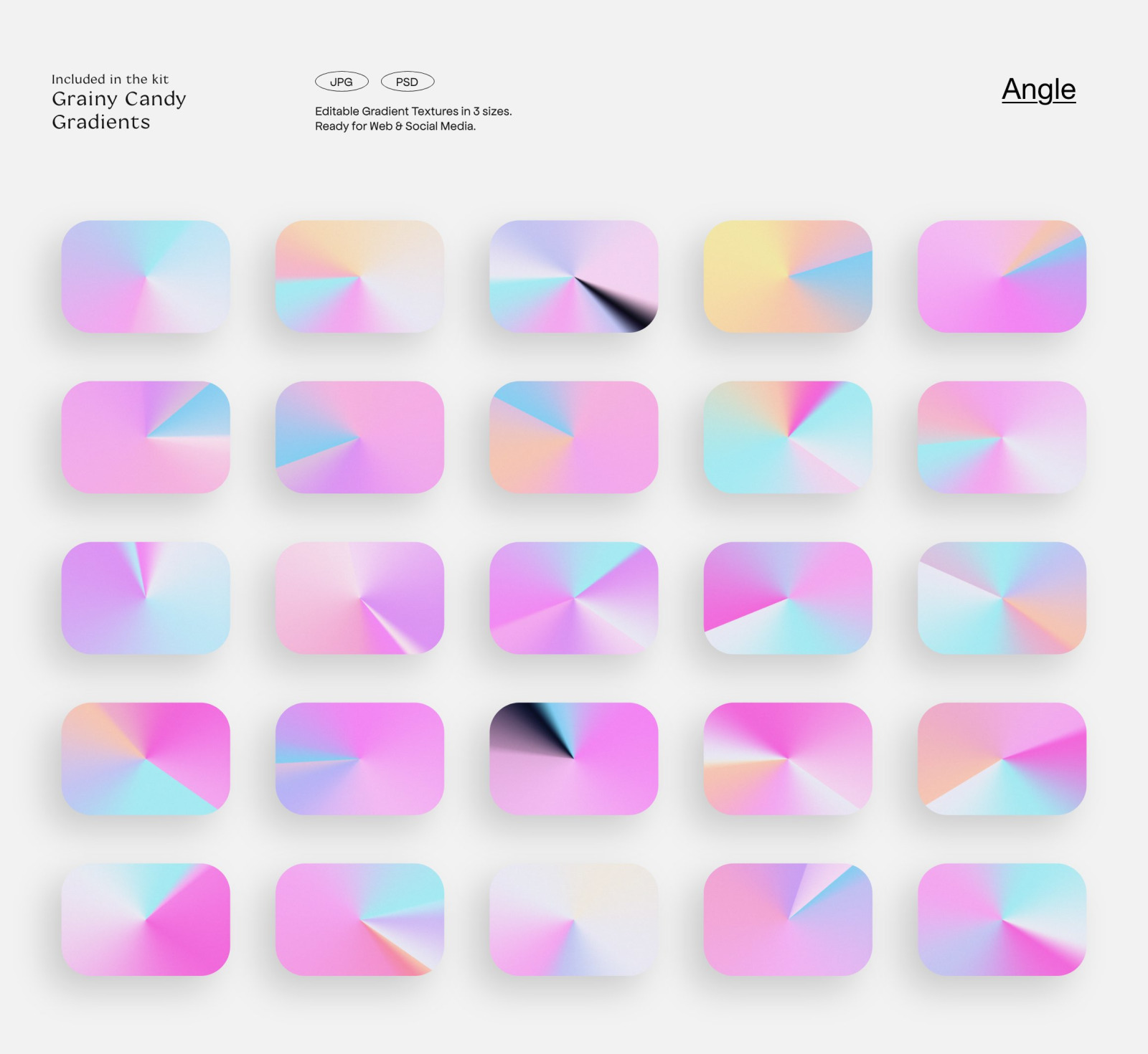 BUNDLE - LA Candy Gradients &amp; Shapes