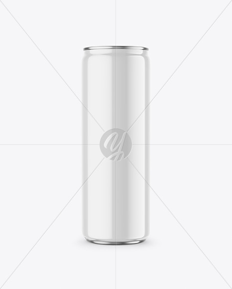 355ml Glossy Drink Can Mockup