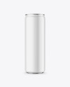 355ml Matte Drink Can Mockup