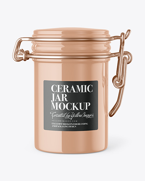 Ceramic Jar Mockup