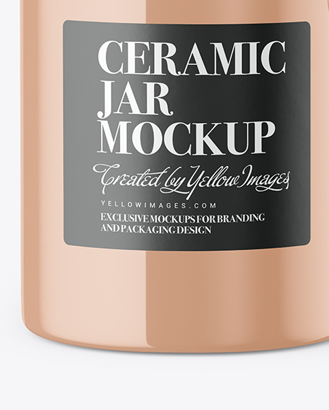 Ceramic Jar Mockup