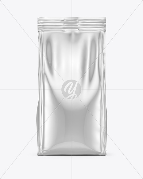 Metallic Food Bag Mockup