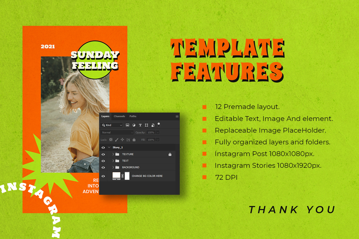 Grone Instagram Template Grone Instagram Template