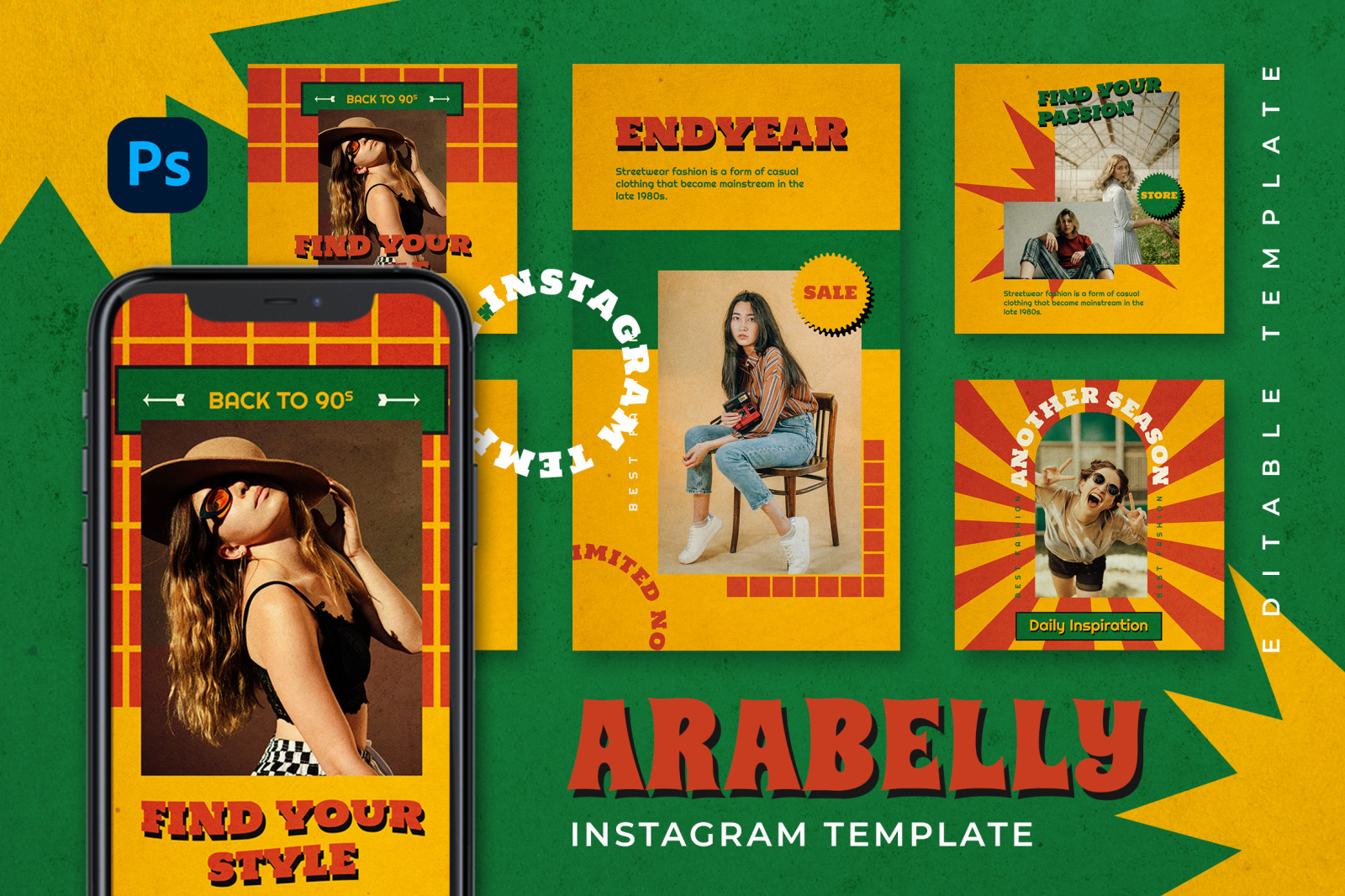 Arabelly Instagram Template Arabelly Instagram Template