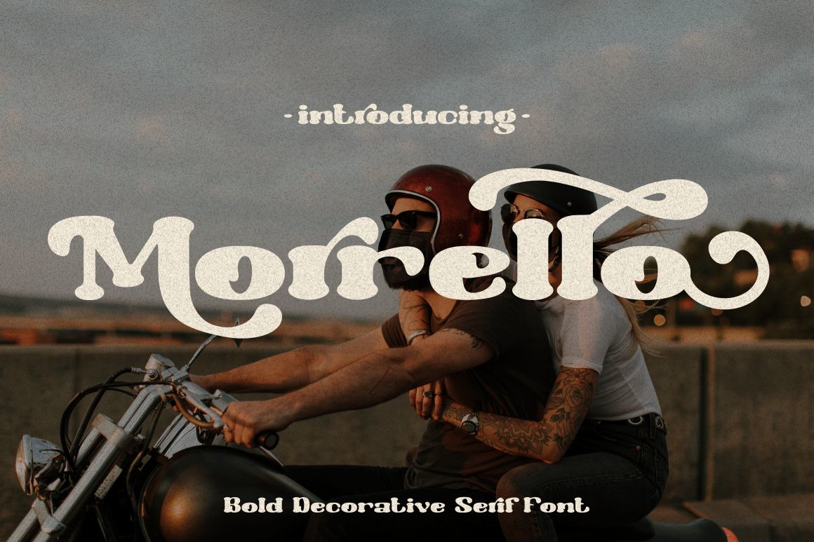 Morrello - Bold Retro Decorative Serif Font