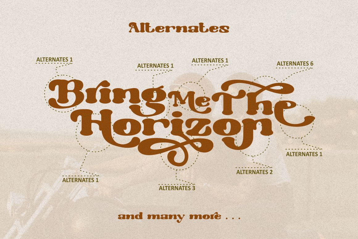 Morrello - Bold Retro Decorative Serif Font