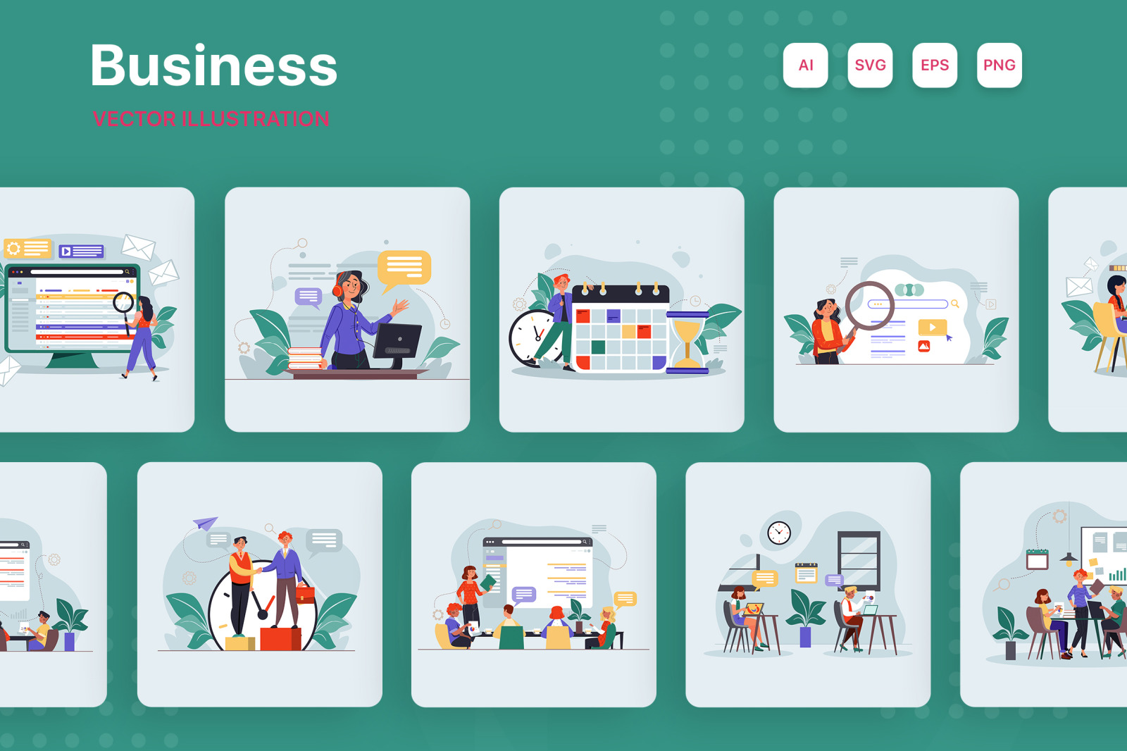 M276_ Business Illustrations