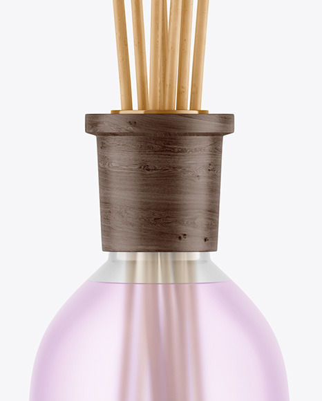 Frosted Diffuser Bottle Mockup