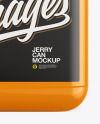 Glossy Jerry Can Mockup