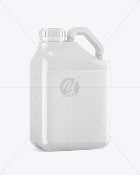 Glossy Jerry Can Mockup