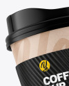 Kraft Coffee Cup Mockup