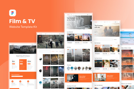 Film & TV Provider Website Template - Provider