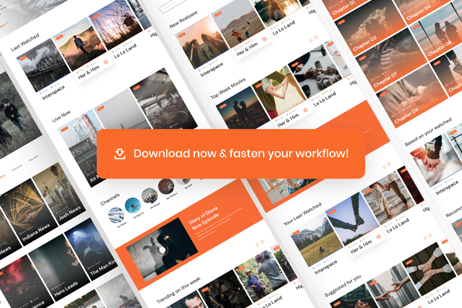 Film & TV Provider Website Template Film & TV Provider Website Template