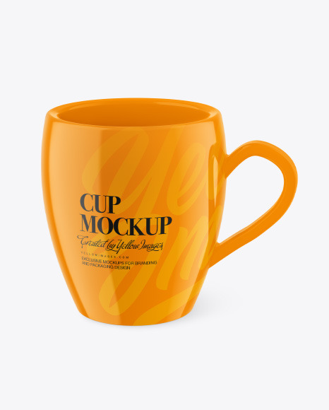 Glossy Cup Mockup