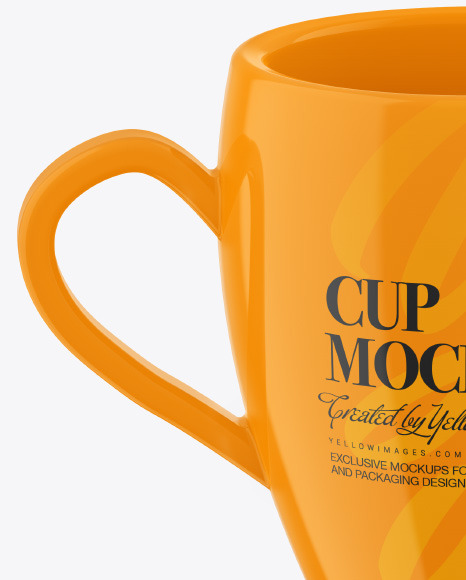 Two Glossy Cups Mockup