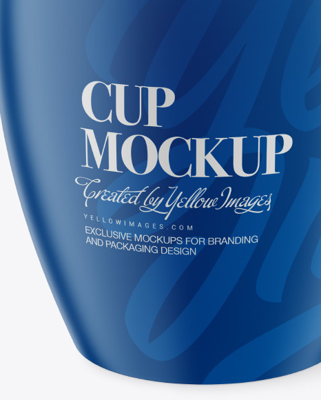 Matte Cup Mockup