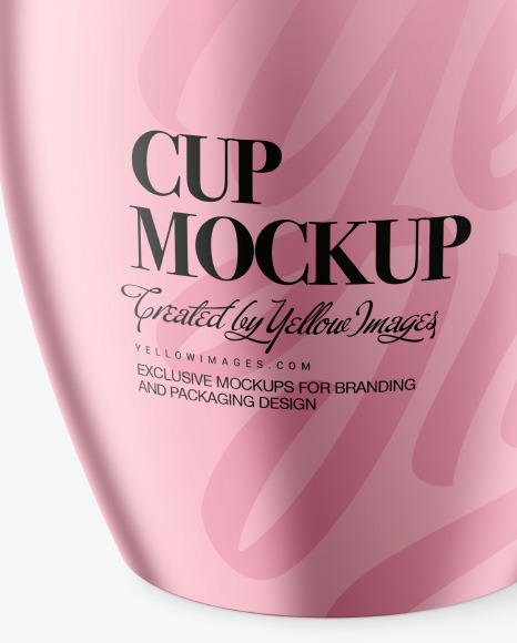 Metallic Cup Mockup