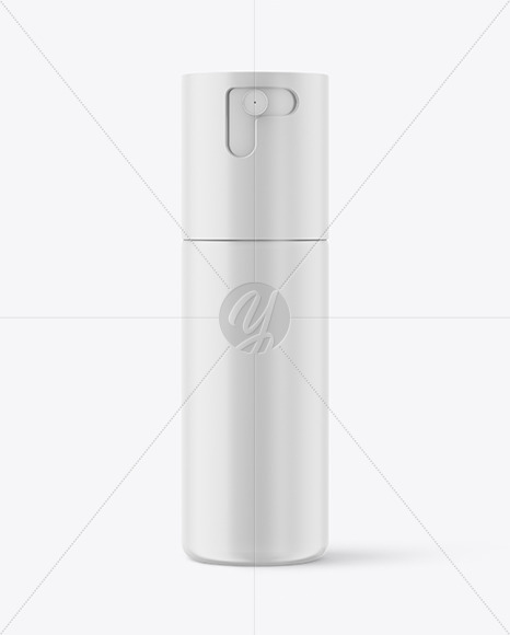 Matte Spray Bottle Mockup