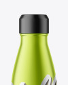Metallic Thermo Bottle Mockup