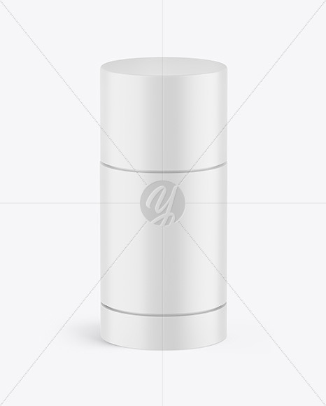 75g Matte Plastic Deodorant Stick Mockup